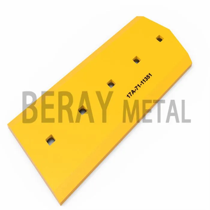 17A-71-11351 Komatsu D155 puskukoneen leikkuureunat ja päätyterät