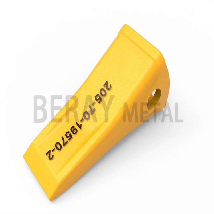 205-70-19570 PC200 for Komatsu GET Ground Engaging Tools Bucket Hampaat